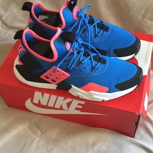 Nike Air Huarache Drift Blue Nebula Black-White